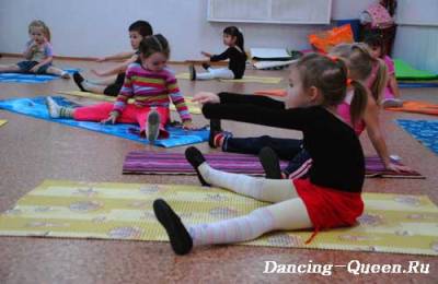 Занятия танцами для детей